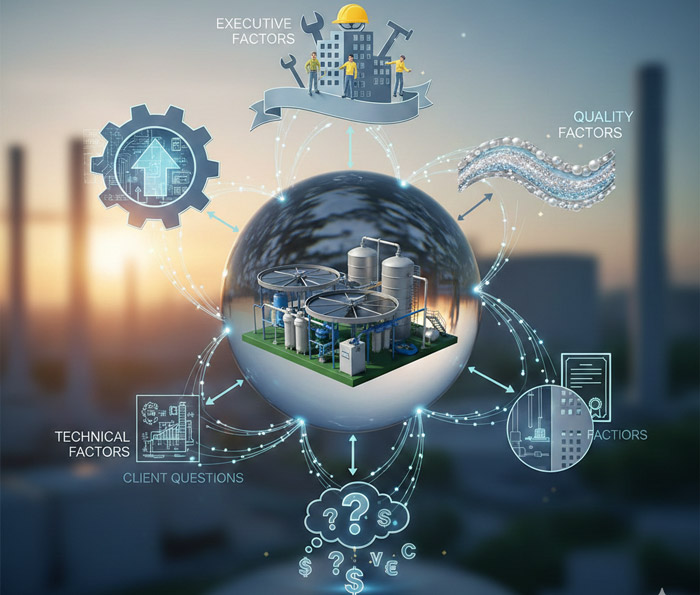 عوامل مؤثر بر قیمت پکیج تصفیه فاضلاب